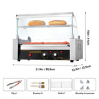 Hot Dog Roller with Dual Temperature Control