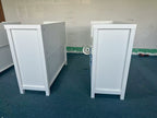 Kids Bookshelf with 3 Tier Front-Facing Storage and 3 Fabric Bins