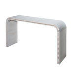 Washed White Console Table