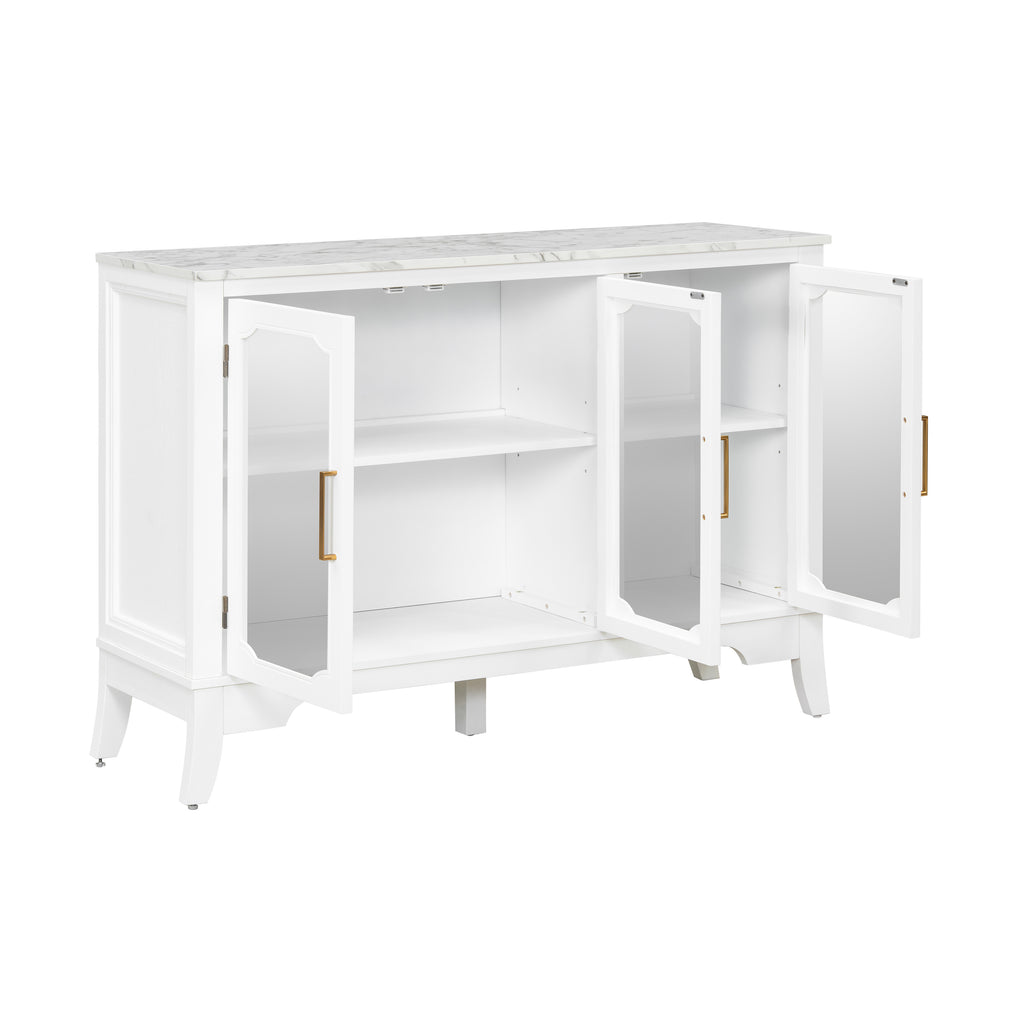 Storage Cabinet for Living and Dining Room