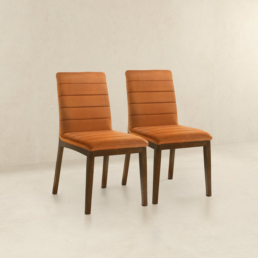 Ines Mid-Century Modern Dining Chairs