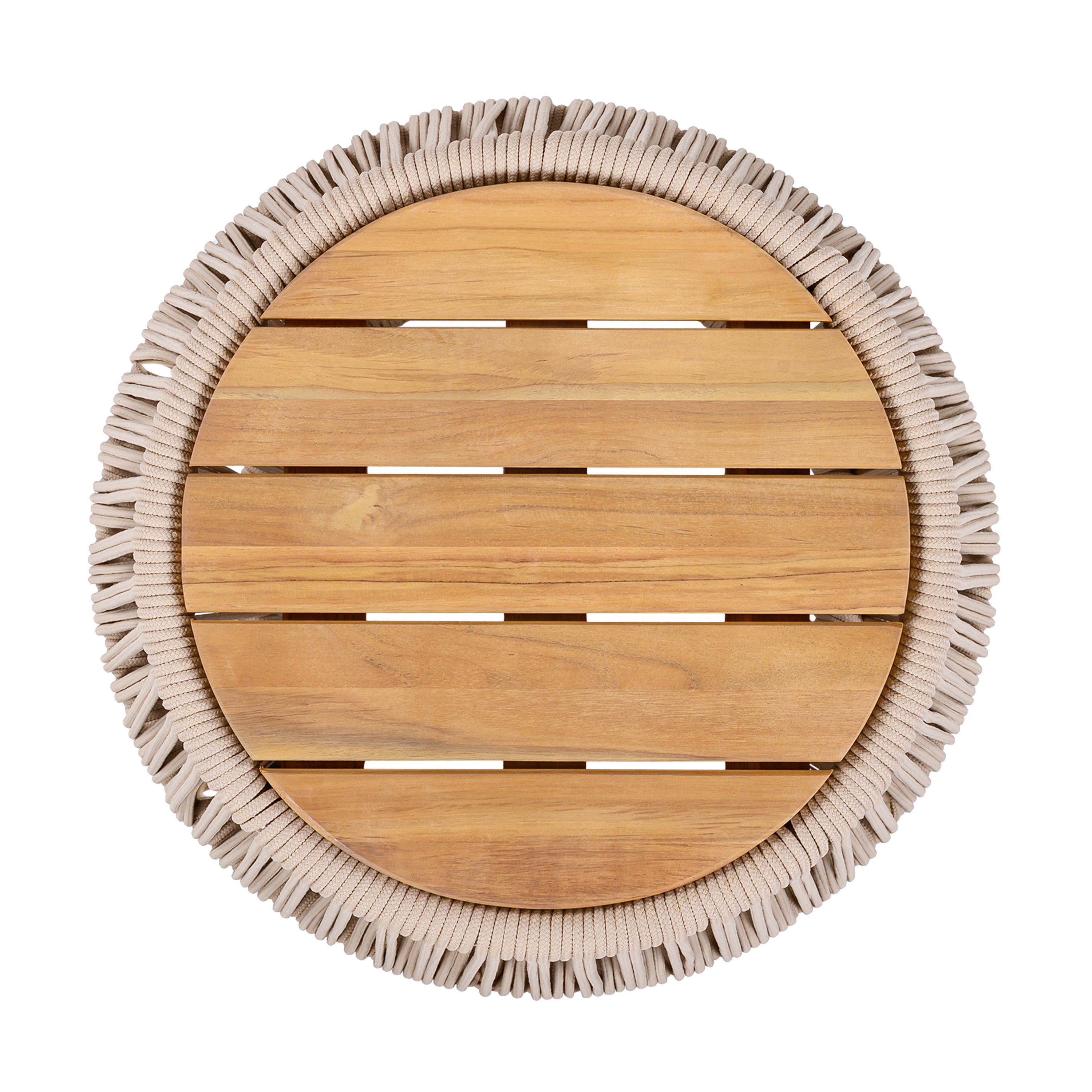 Acacia Wood Side Table