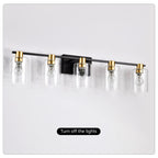 5-Light Matte Bathroom Lighting