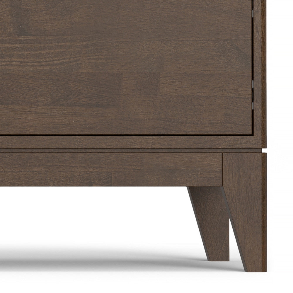 Harper 72 Inch Wide Solid Wood Low TV Stand