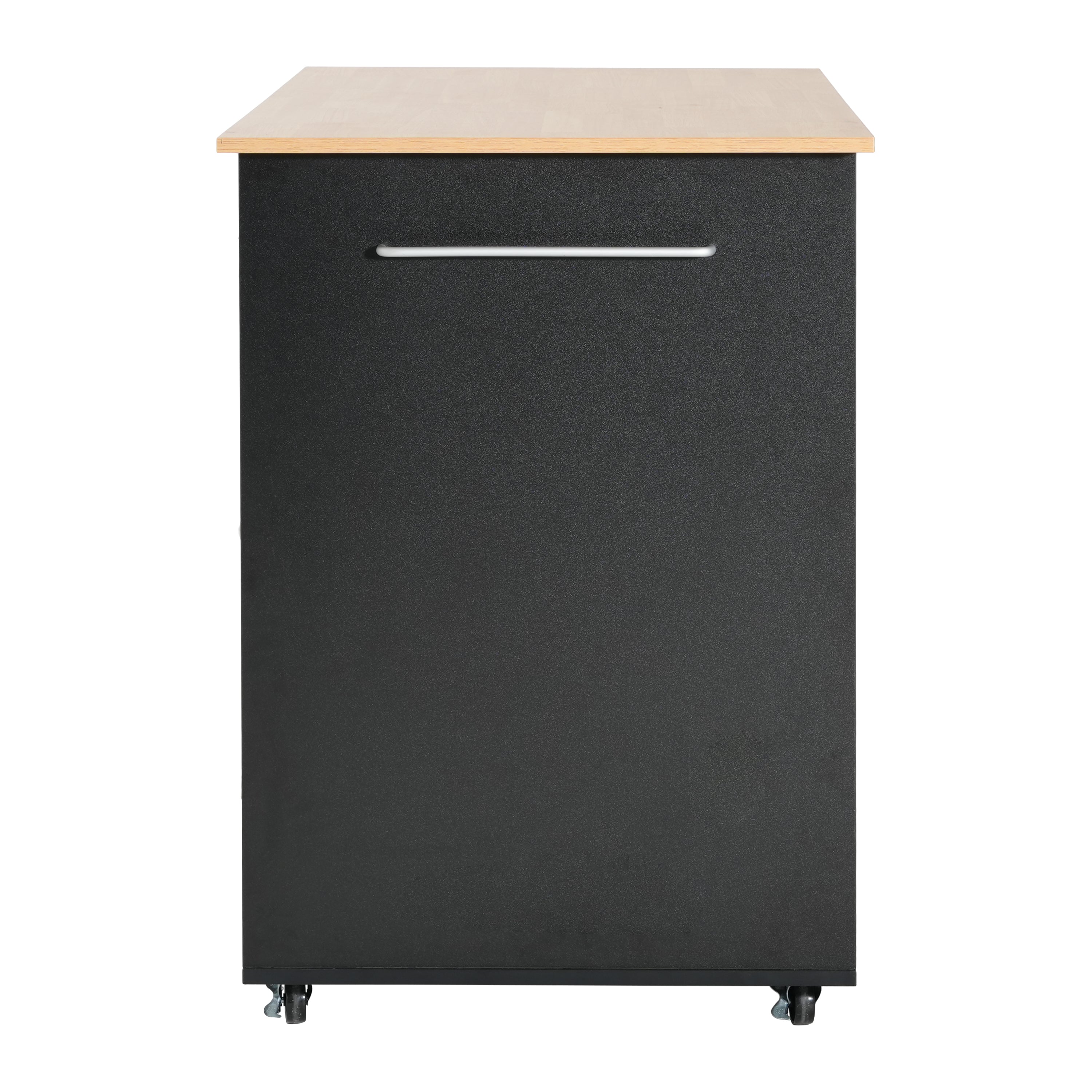 Mobile Kitchen Cart with Storage