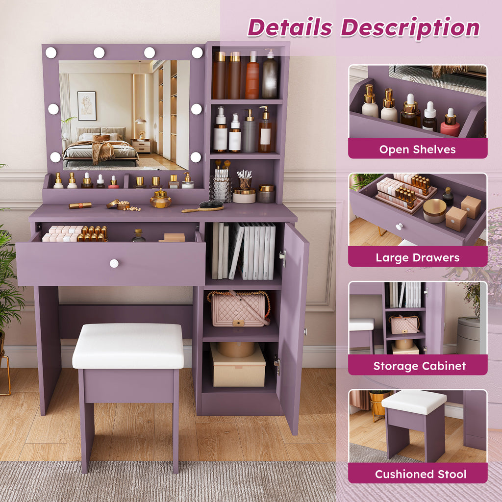 Stylish Vanity Desk Set