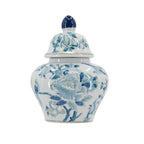 7.9x6.3x13" Porcelain Ginger Jar