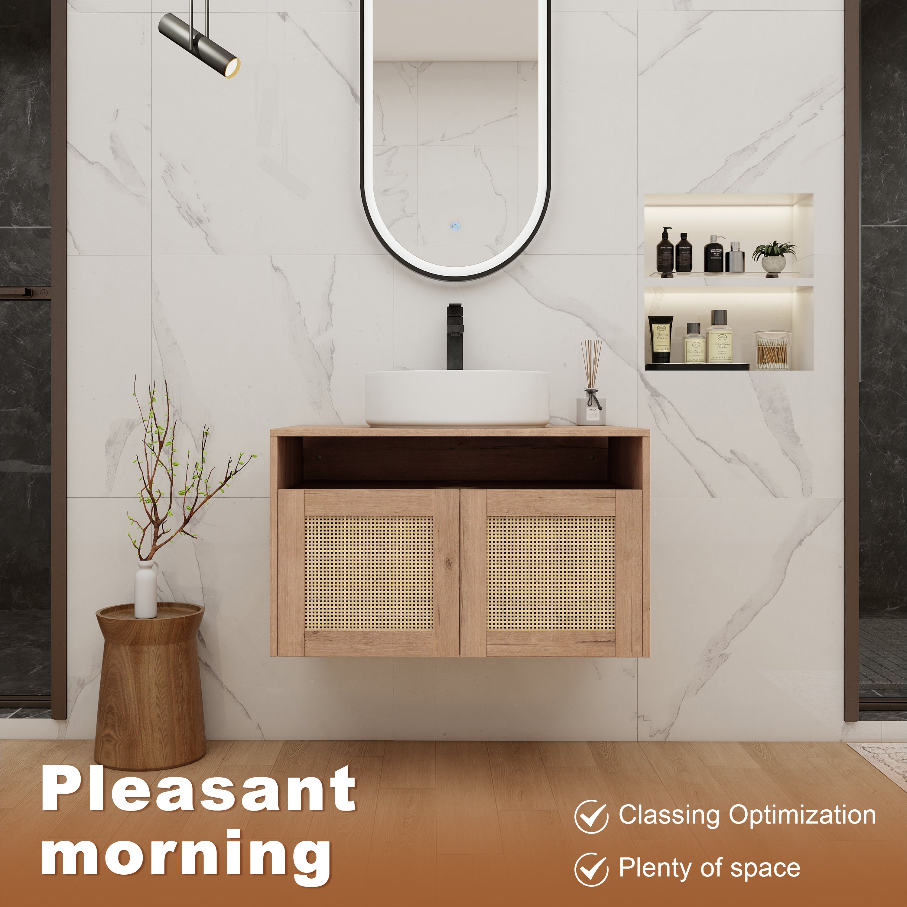 30" Bathroom Vanity with Modern Design