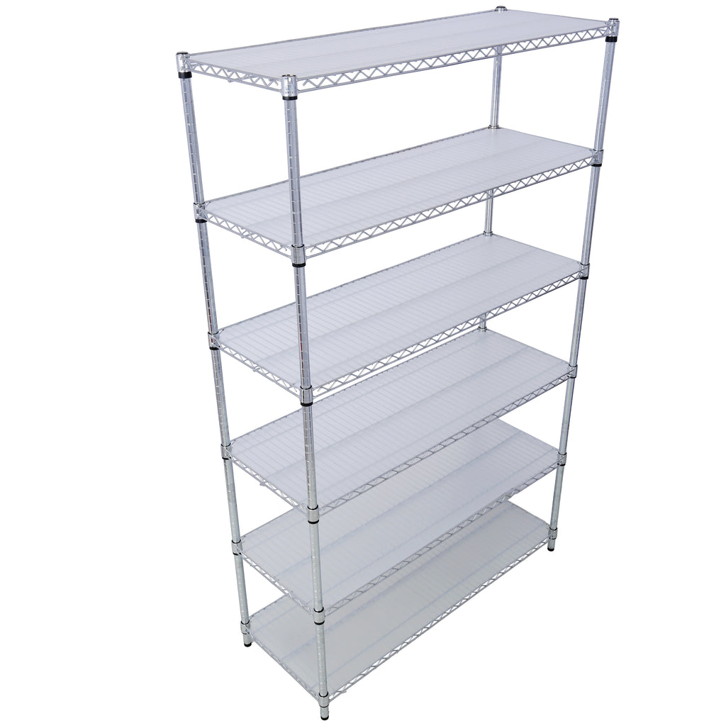 6 Tier 6000lbs Capacity NSF Metal Shelf Wire Shelving Unit