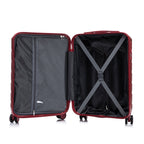 14"/20" 2 Pcs Set in ABS Spinner Wheel Luggage with Combination Lock
