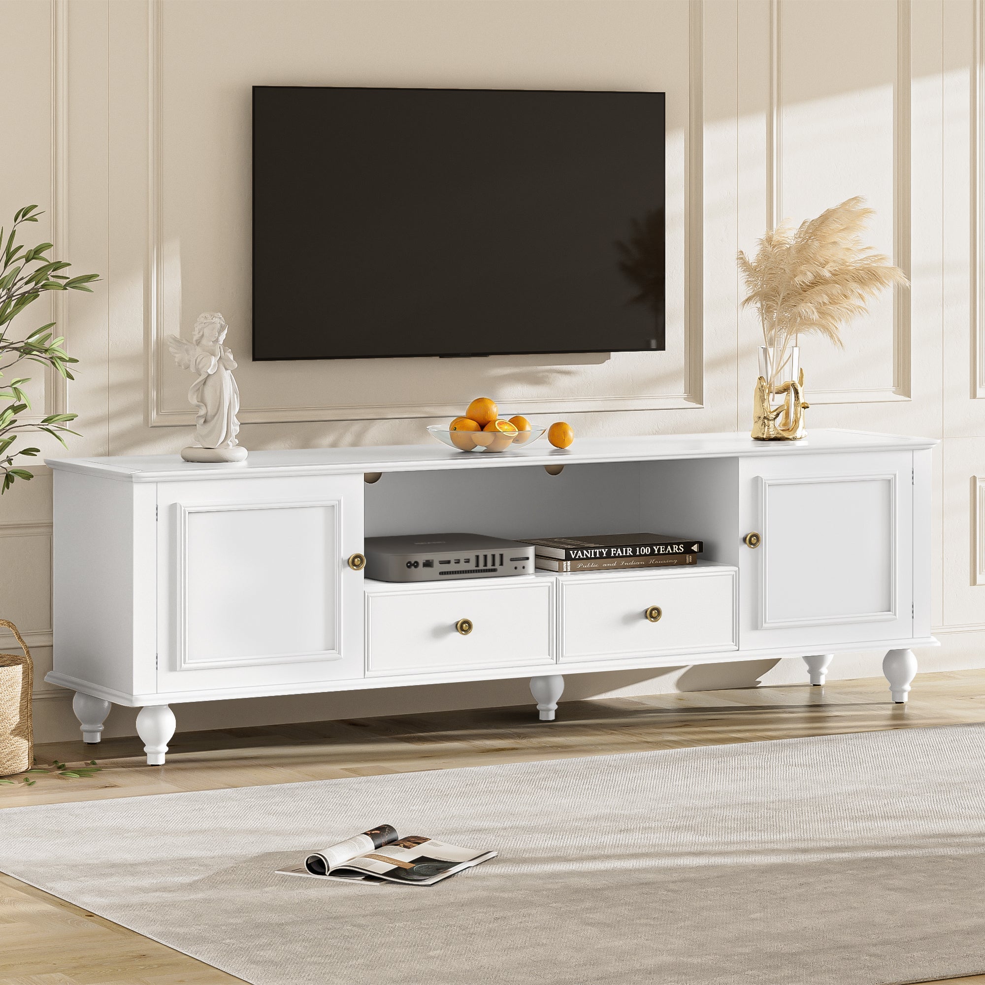 70.9'' Modern TV Stand for TVs Up to 80 Inches
