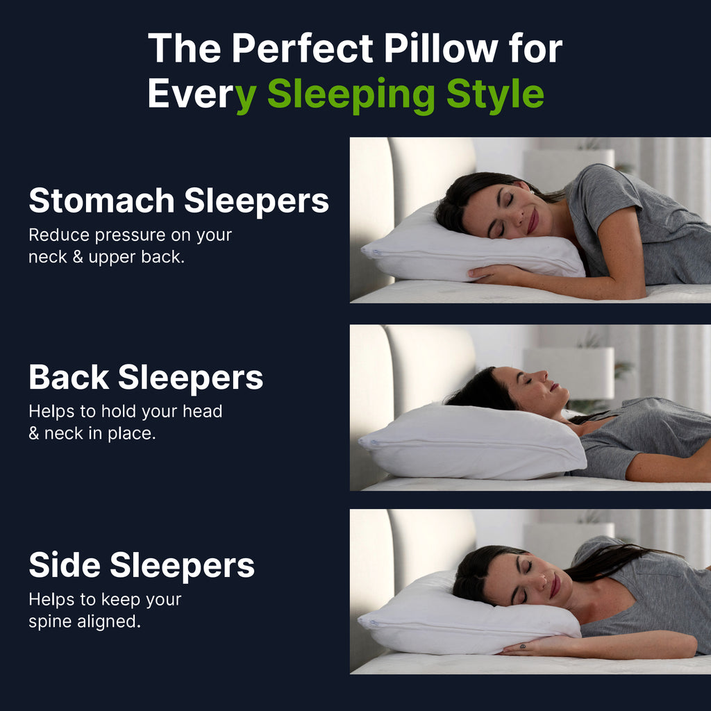 GhostPillow - Faux Down Comfort Pillow