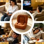 Egg Tart Lazy Sofa - Multi-Segment Folding Comfort