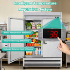 54" Commercial Refrigerator - Stainless Steel 49 Cu.Ft