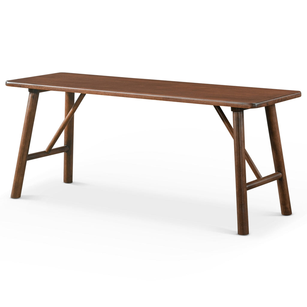 Versatile Solid Wood Molly Bench with Mid-Century Design