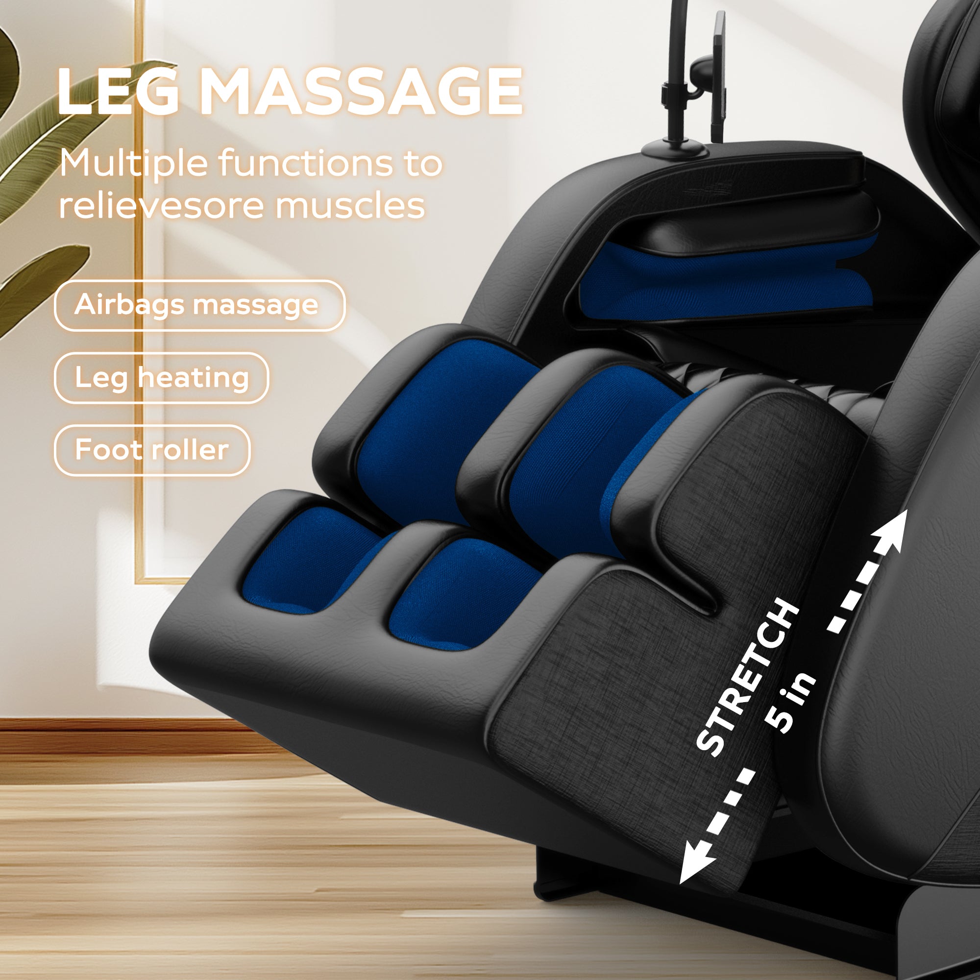 2024 Massage Chair Recliner With Zero Gravity