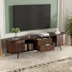 Mid Century Modern TV Stand for Up to 80 Inch TVs