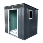 6ft x 5ft Outdoor Metal Storage Shed with Window