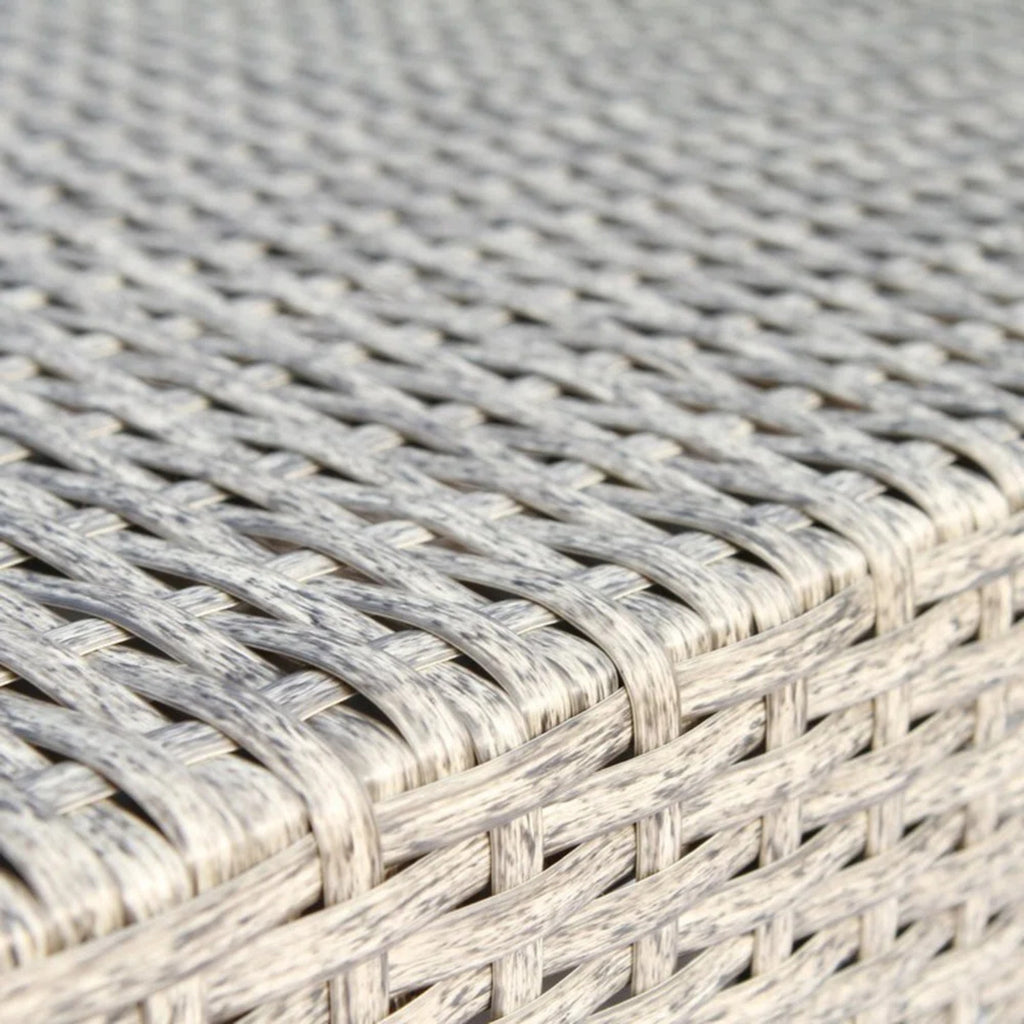 LSI All-Weather 2-Person Wicker Conversation Set with Cushions