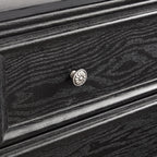 Modern 5-Drawer Dresser with Storage Cabinet