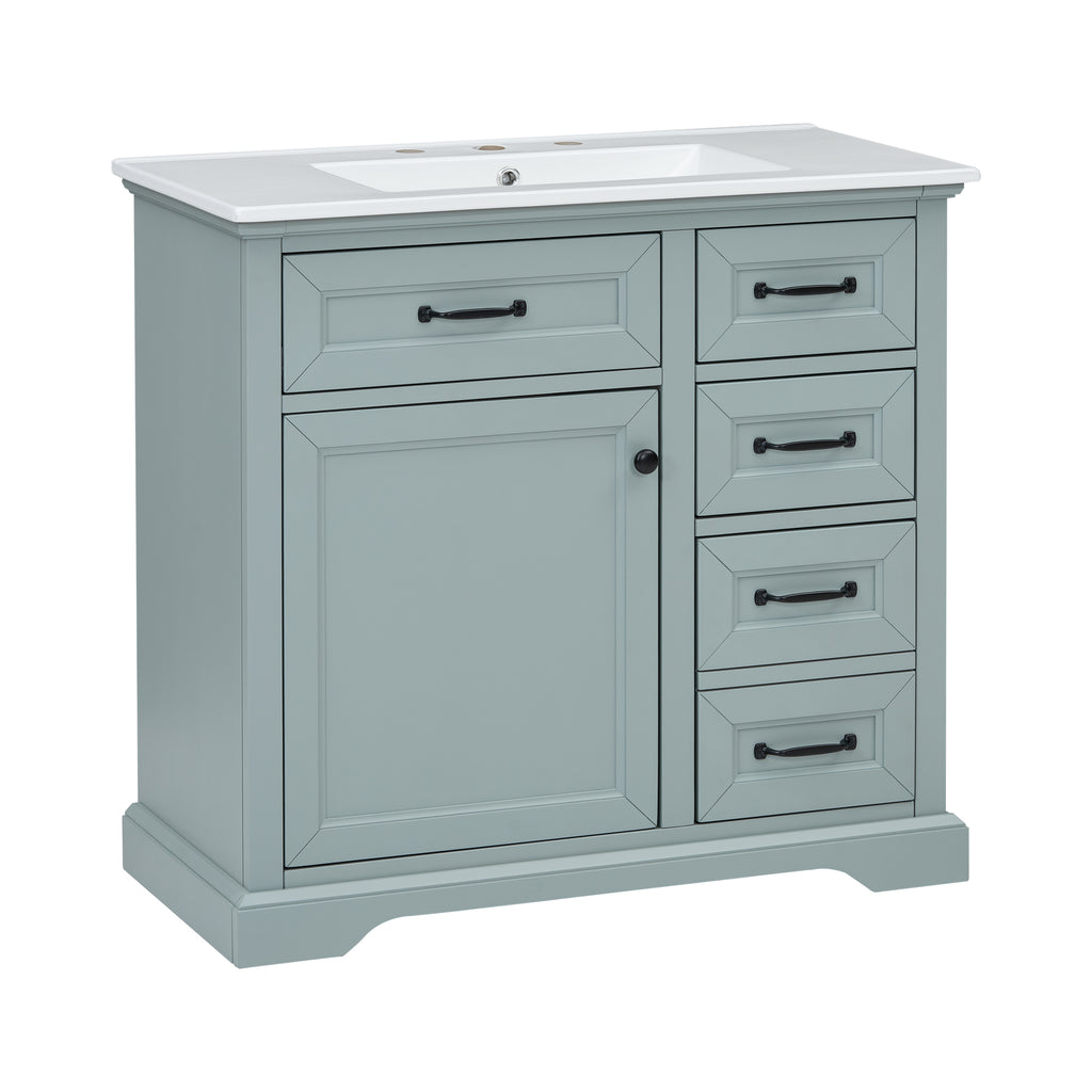 36" Bathroom Vanity with Sink