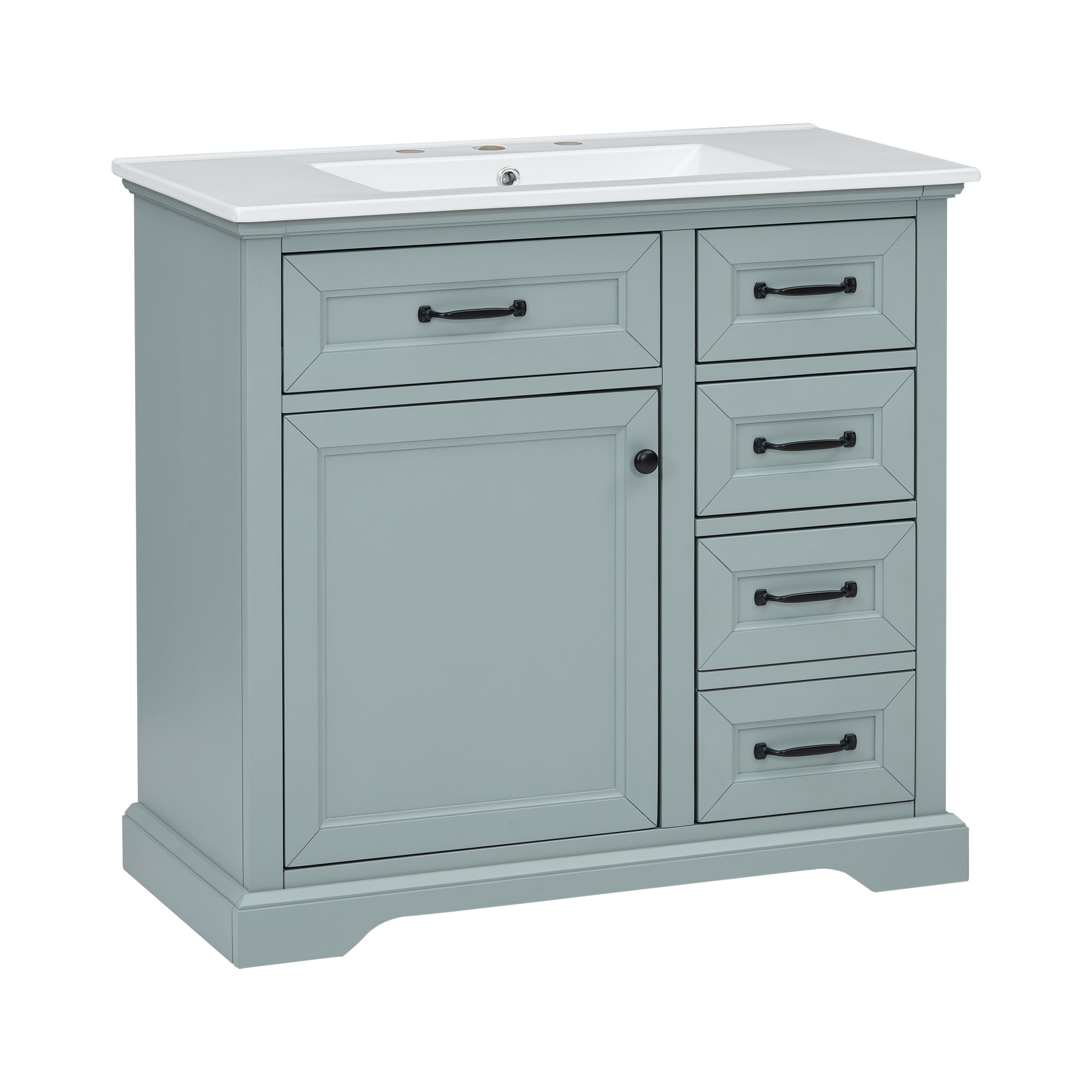 36" Bathroom Vanity with Sink