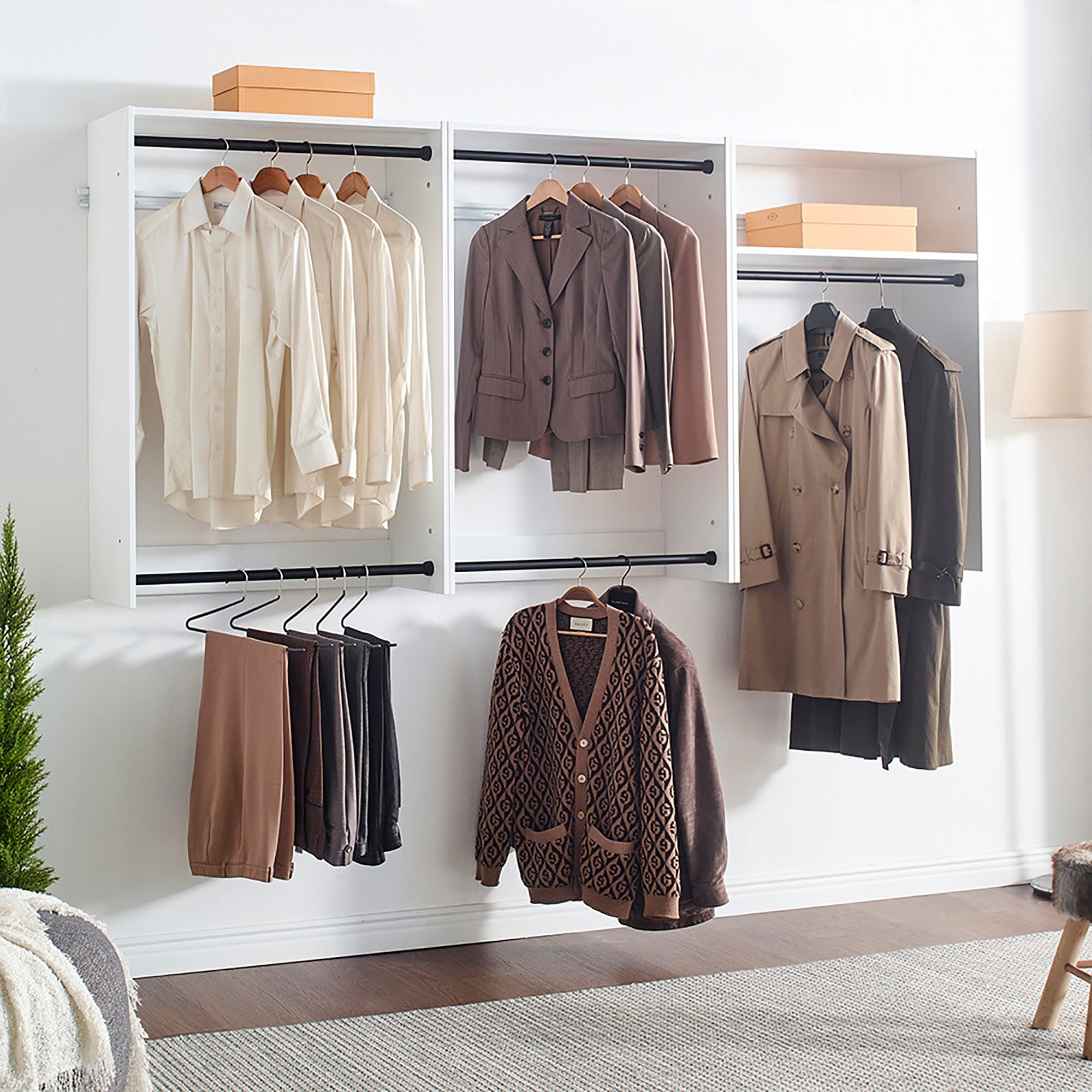 Devi Modular Walk-In Closet