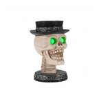 Halloween Skull Candle Holder with Glowing LED Lights