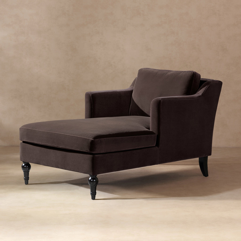 Josephine 60" Upholstered Chaise Lounge - Deep