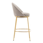 Celano Indoor Metal Upholstered Barstool