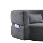 Folding Sofa Bed - Teddy Bear Fabric Sleeper