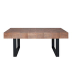 Rustic Industrial Wood Coffee Table