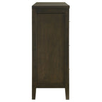 Clement Dark Cocoa 6-Drawer Dresser Cabinet