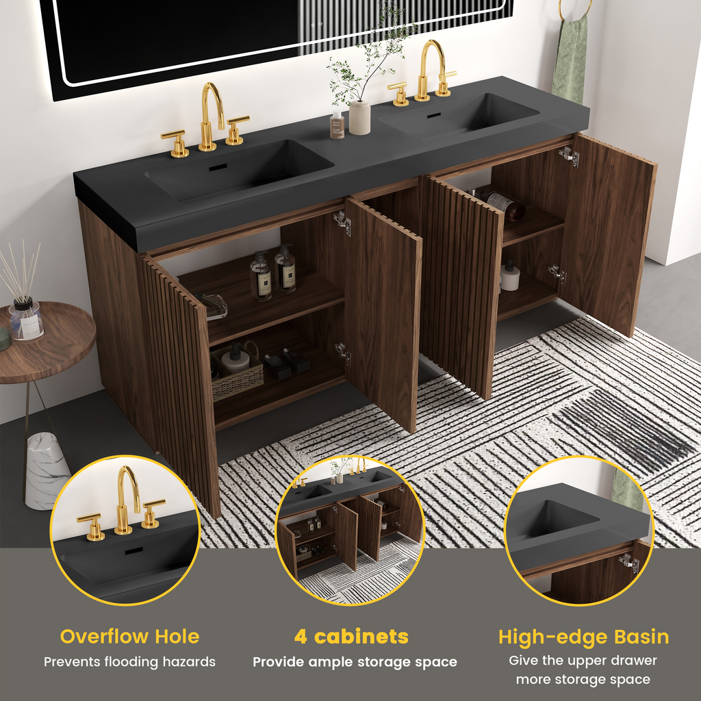 Galan 72F Winston Bathroom Vanity