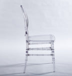 Wedding Chair Set of 4 - Durable Plastic Seating