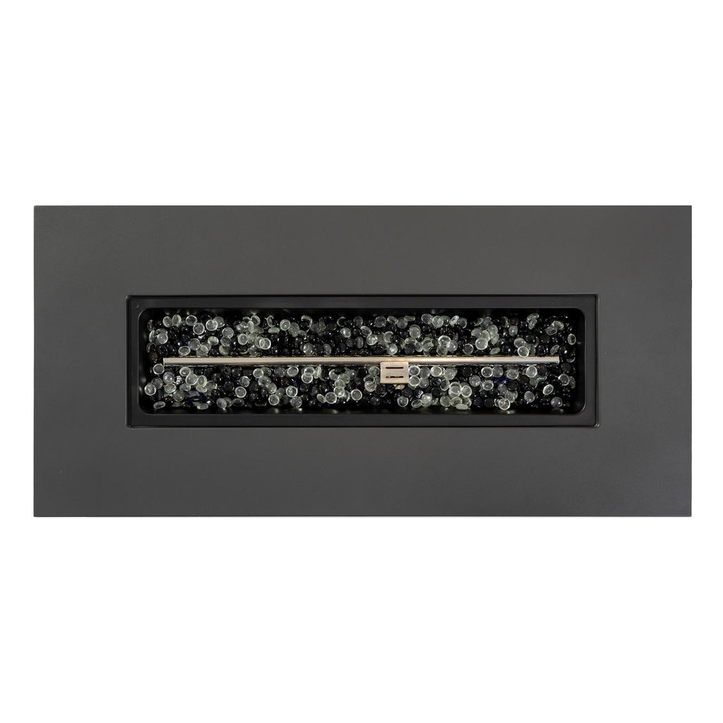 Rectangular Metal LED Firetable