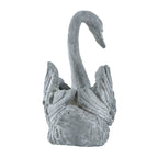 16.5x9x15.5" Mgo Swan Planter