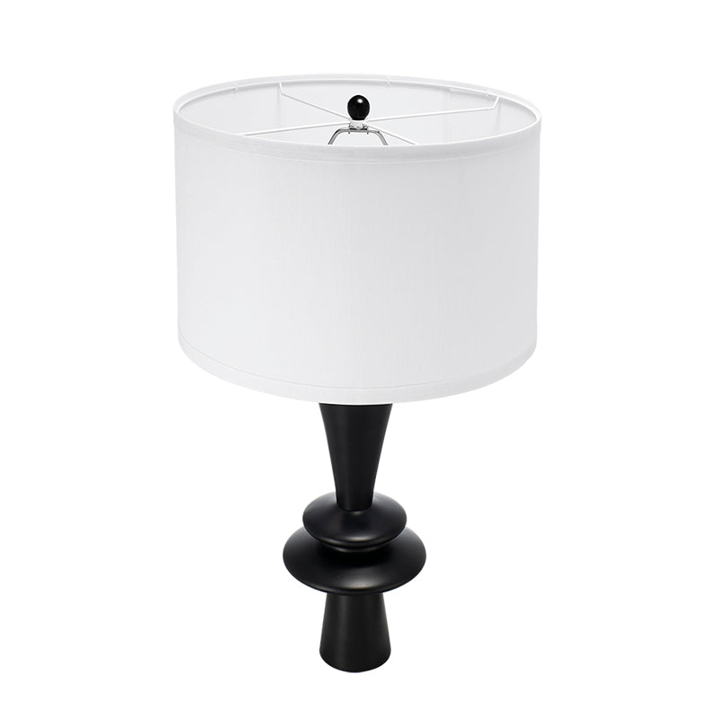 Stylish Black Table Lamp with Aluminum Construction