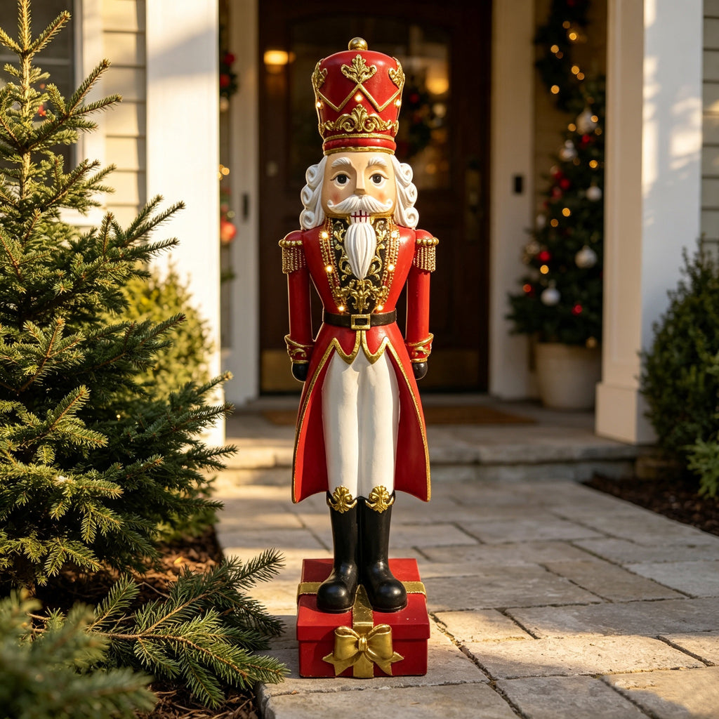36'' Tall Christmas Nutcracker Soldier Statue
