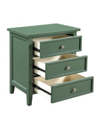 Luca 3-Drawer Nightstand - Vintage