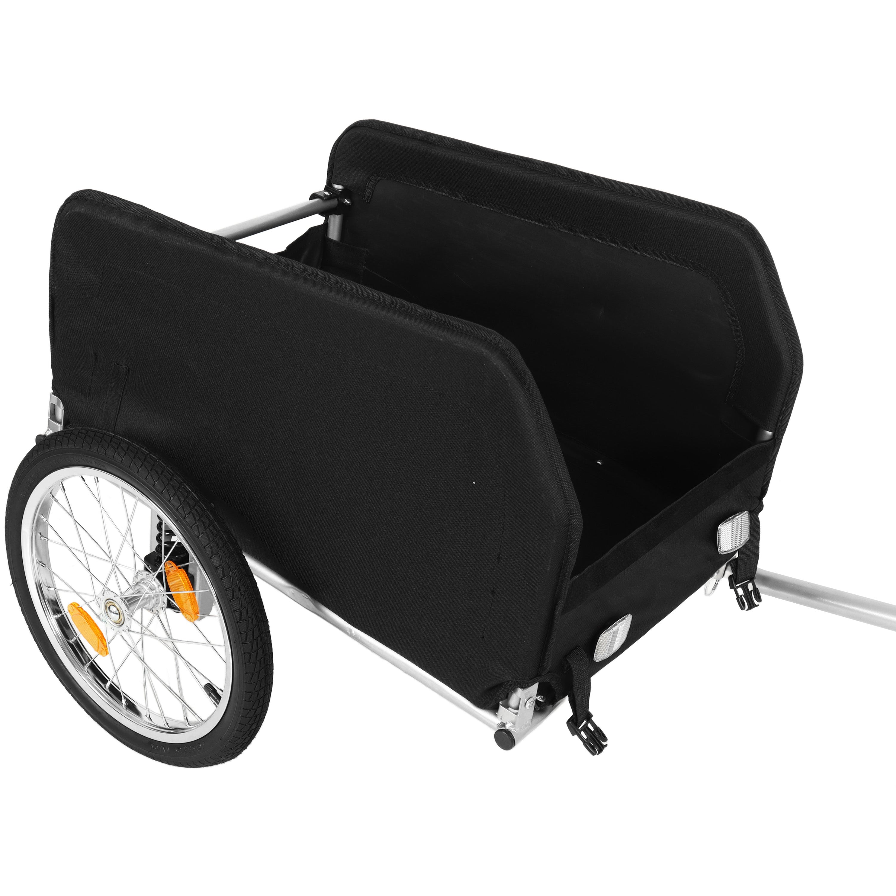 Heavy-Duty Bike Cargo Trailer with Waterproof Cover