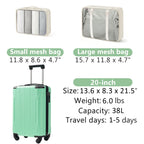 20-Inch Hardshell Carry-On Luggage