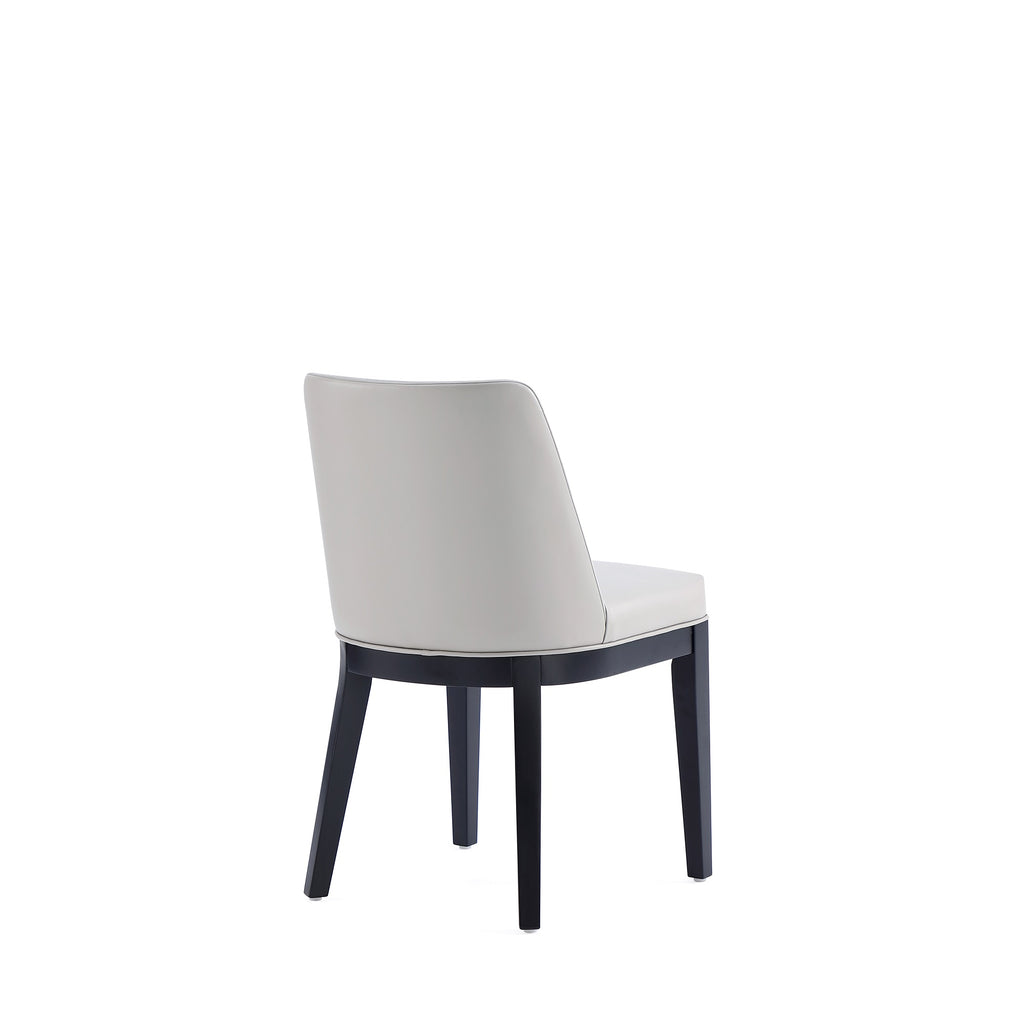 Gansevoort Wood Vegan Leather Dining Chair
