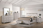 Gray 5 Drawer Chest
