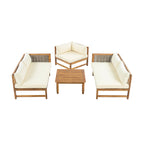 Sectional Seating Group With Waterproof Cushions