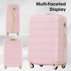 Hardshell Luggage Sets 2Pcs + Bag Spinner Suitcase with TSA Lock