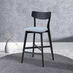 Wooden Bar Chairs Set of 2