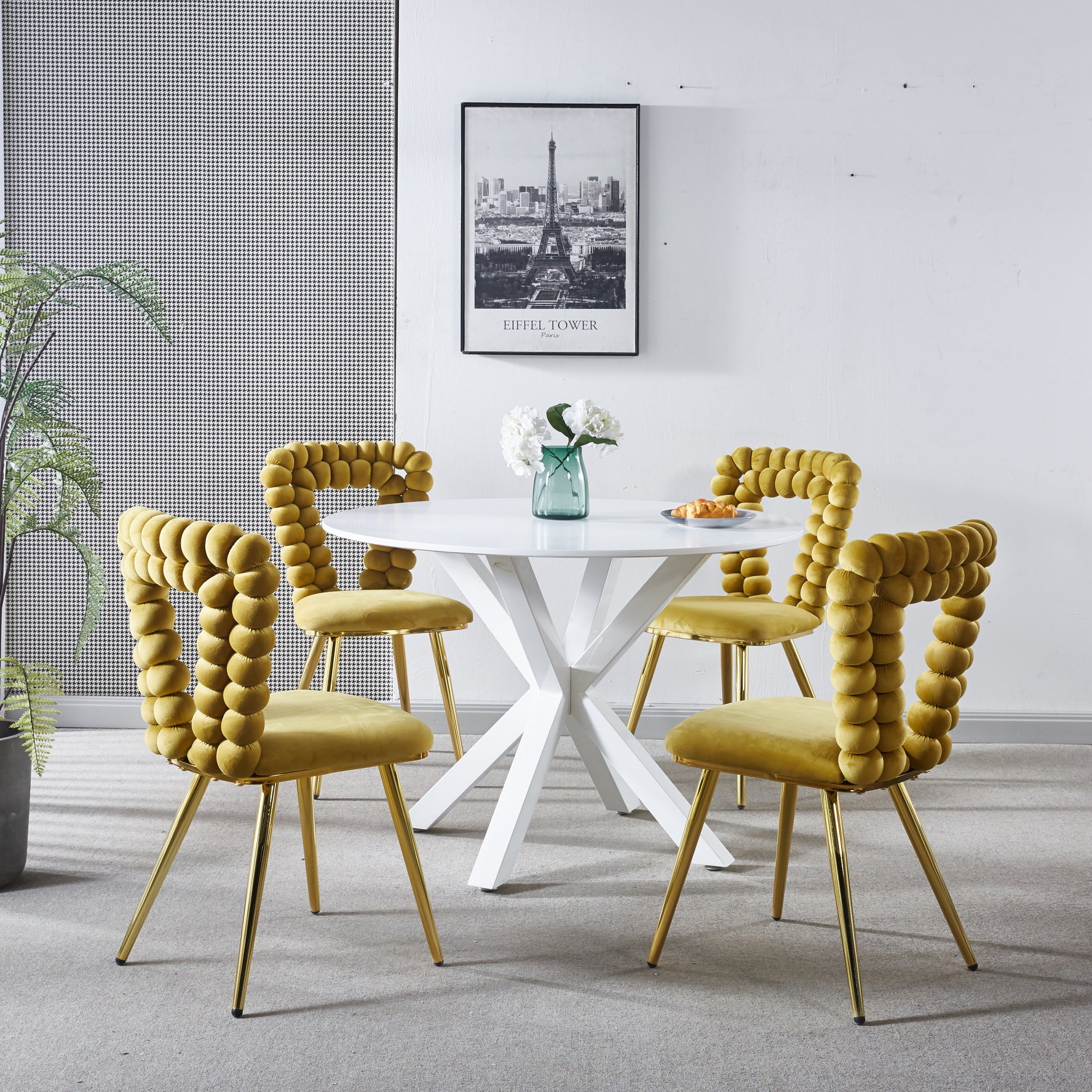 Yellow Chair for Contemporary Living Spaces
