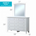 Hammond G5490-D Dresser