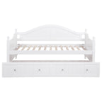 White Twin Daybed with Trundle